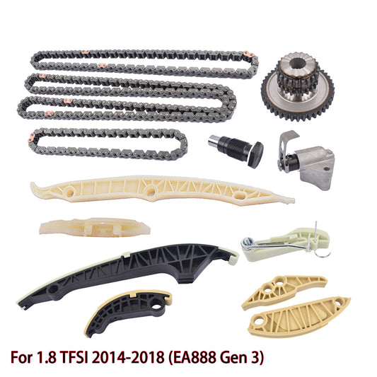ya 10 5.28 Timing chain kit for VW for JETTA for Golf for Passat for Audi A3 for A4 A5 A6 1.8L Gen3 06K109158H