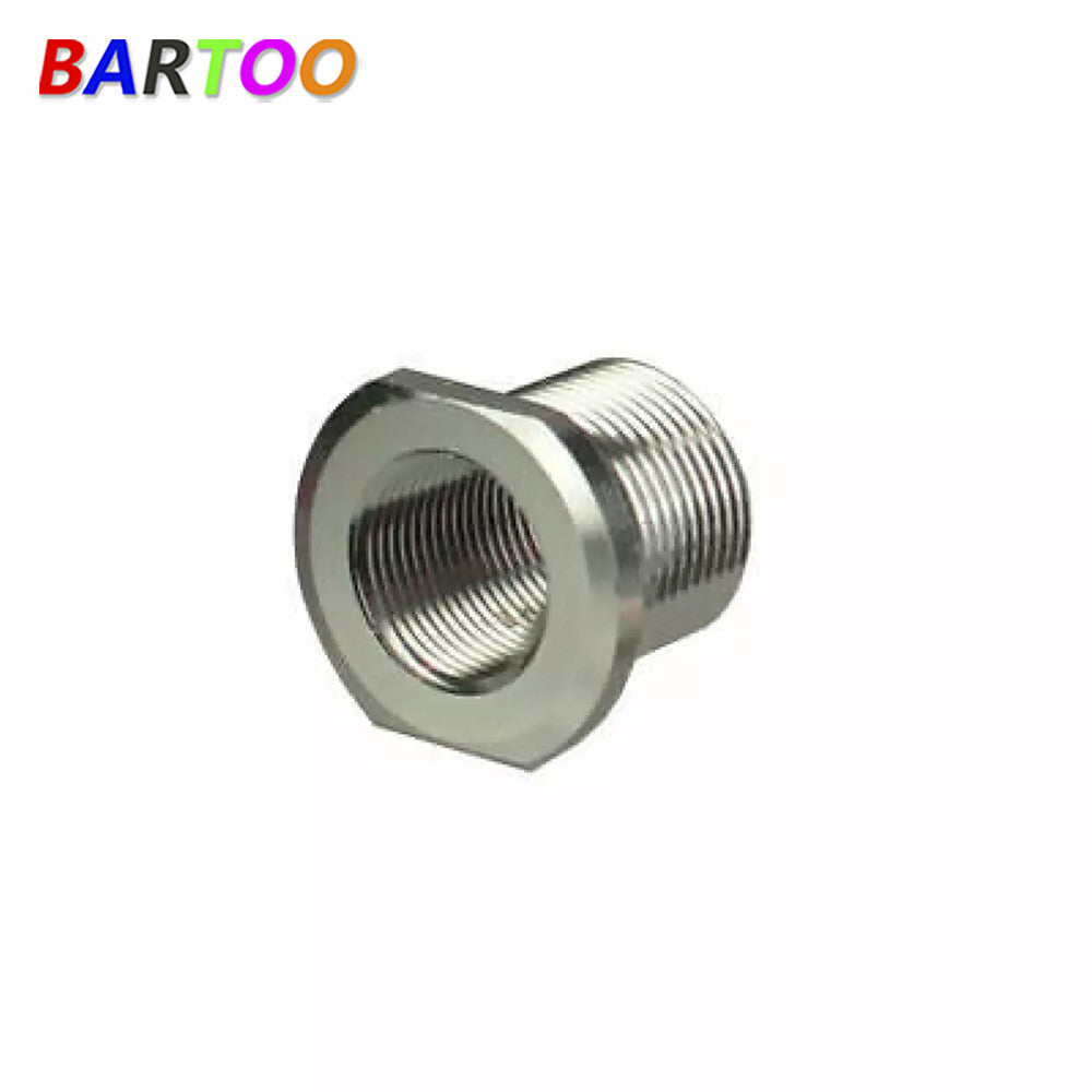 ya 5 6.16 Thread Adapter Convert 1/2x28 TPI to 5/8x24 TPI Steel