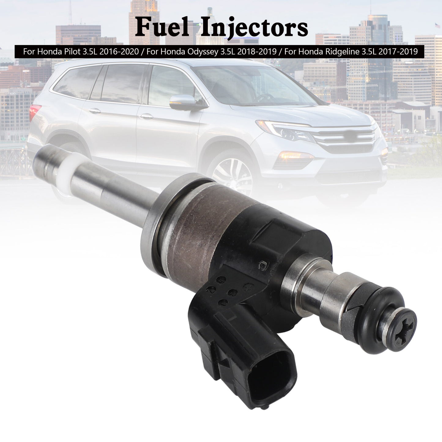 ya 1 8.5.2 1PCS Fuel Injector 16010-RLV-315 for Honda Pilot Odyssey Ridgeline 3.5L V6