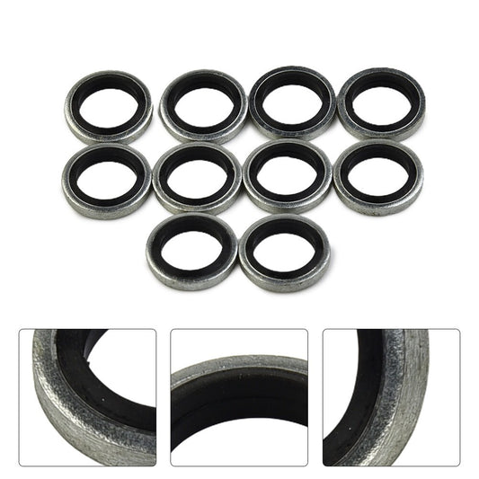 ya 4 6.17.2 10pcs For Nissin Master Cylinders Calipers 10mm Banjo Bolt Washers Sealed