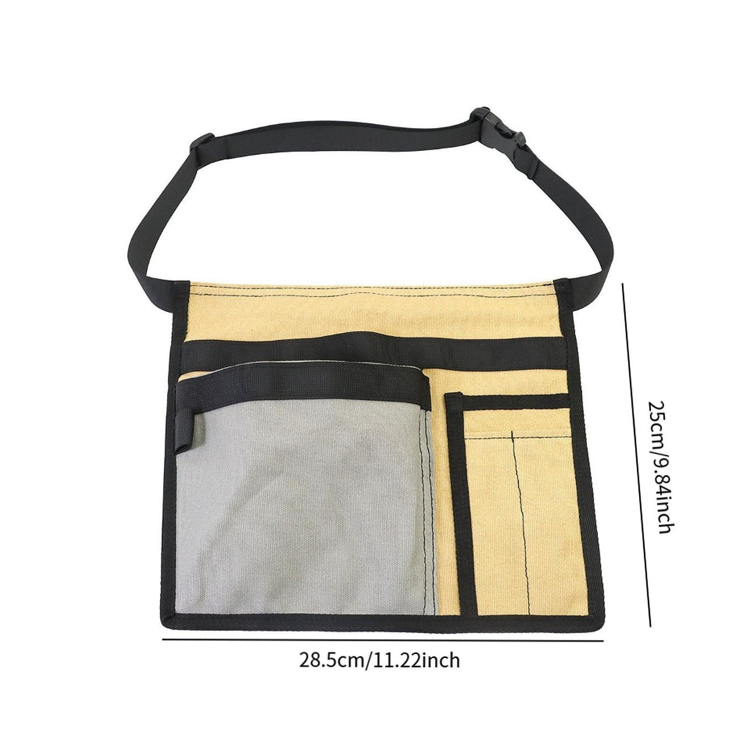 ya 26 Single Side Tool Belt Pouch Sturdy Adjustable Belt for Gardening Carpenter