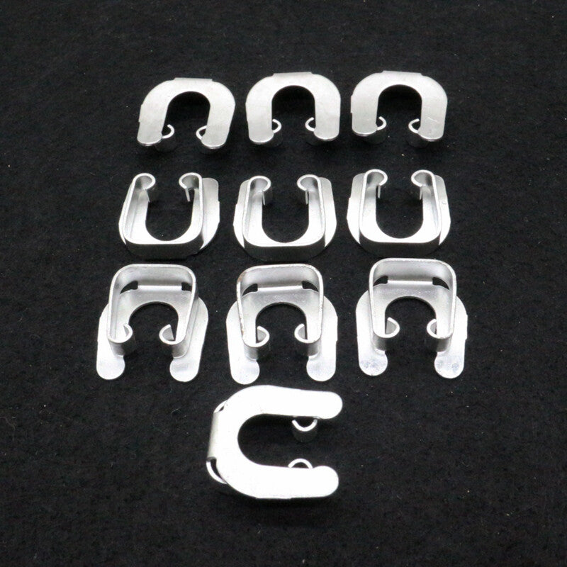 ya 9 6.5.2 10 Pack Clutch for SEAT U-Clip Fixing Washer Fasteners Suitable for VW for Audi N90070306