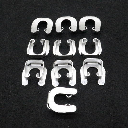 ya 9 6.5.2 10 Pack Clutch for SEAT U-Clip Fixing Washer Fasteners Suitable for VW for Audi N90070306