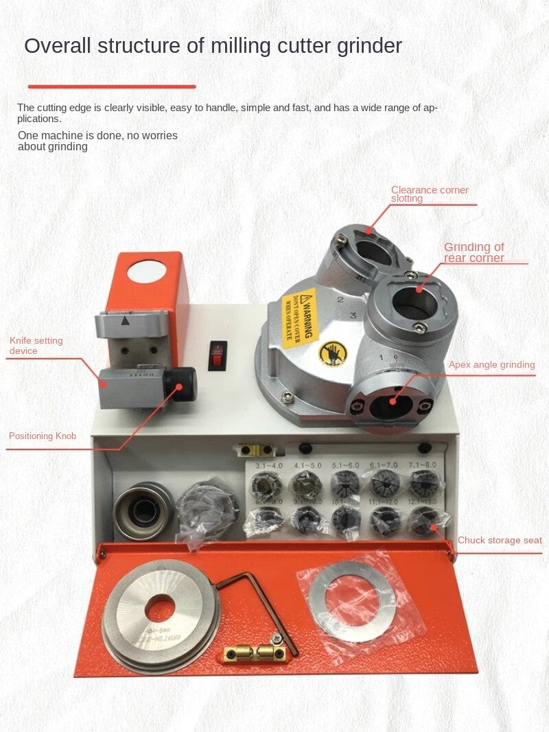 ya 26 YP313 Milling Cutter Grinding Machine Automatic Grinding Milling Machine