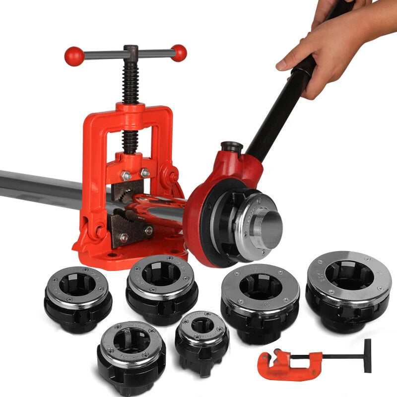 ya 26 8.1 Manual and Convenient Threading Machine Reamer Screw Thread Galvanizeda