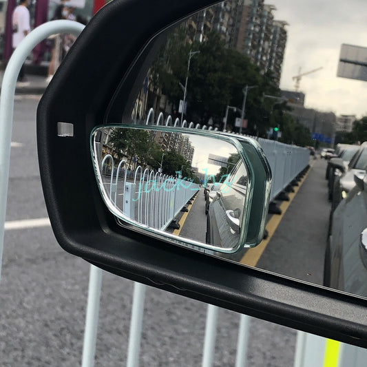 ya 1 8.5.3 2pcs Blind Spot Mirrors HD Convex Glass Door Side Rearview Mirrors for Vehicles. 