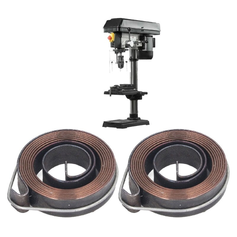 ya 26 2Pcs Drill Press Spring Drill Press 1540x10mm/60.63x0.39 Spring Steel Drill