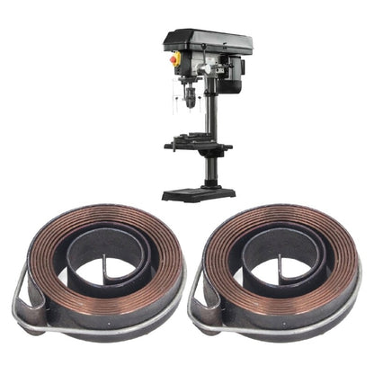 ya 26 2Pcs Drill Press Spring Drill Press 1540x10mm/60.63x0.39 Spring Steel Drill