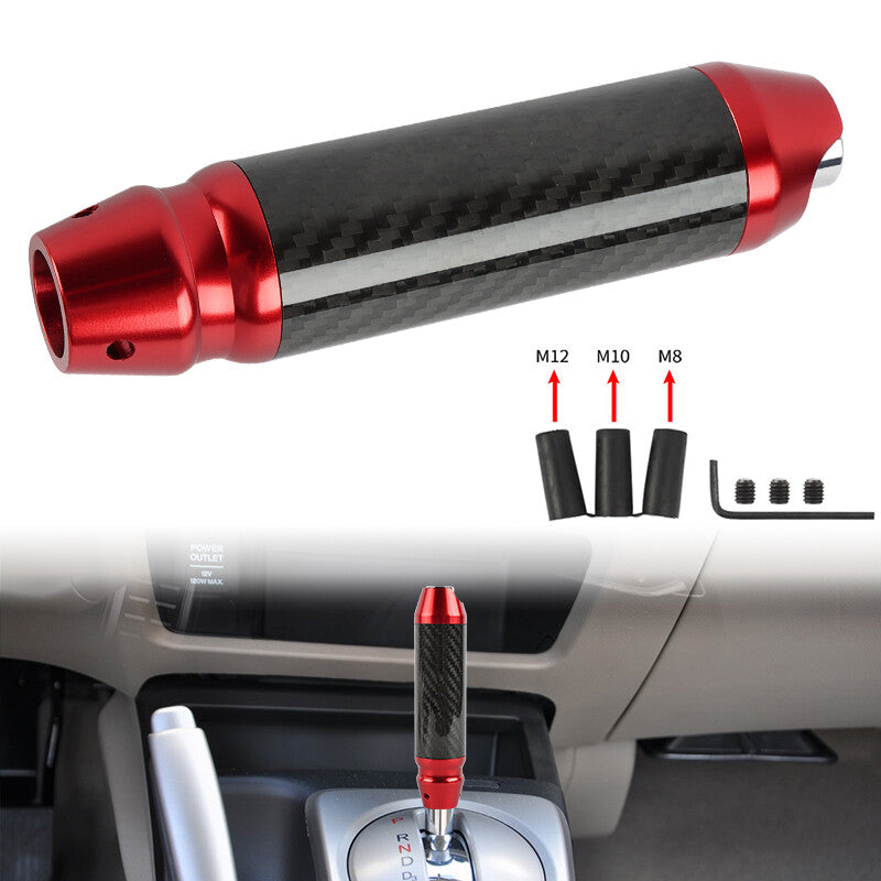 ya 11 6.5 11CM Car SUV Truck Gear Stick Shift Knob Shifter Lever Head M8 M10 Set
