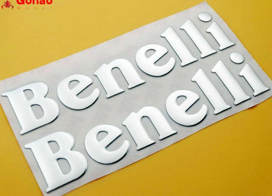 ya 2 7.16 Silver New 3D Fuel Tank Fairing Emblem Badge Decal for Benelli BN BJ TNT 300 600