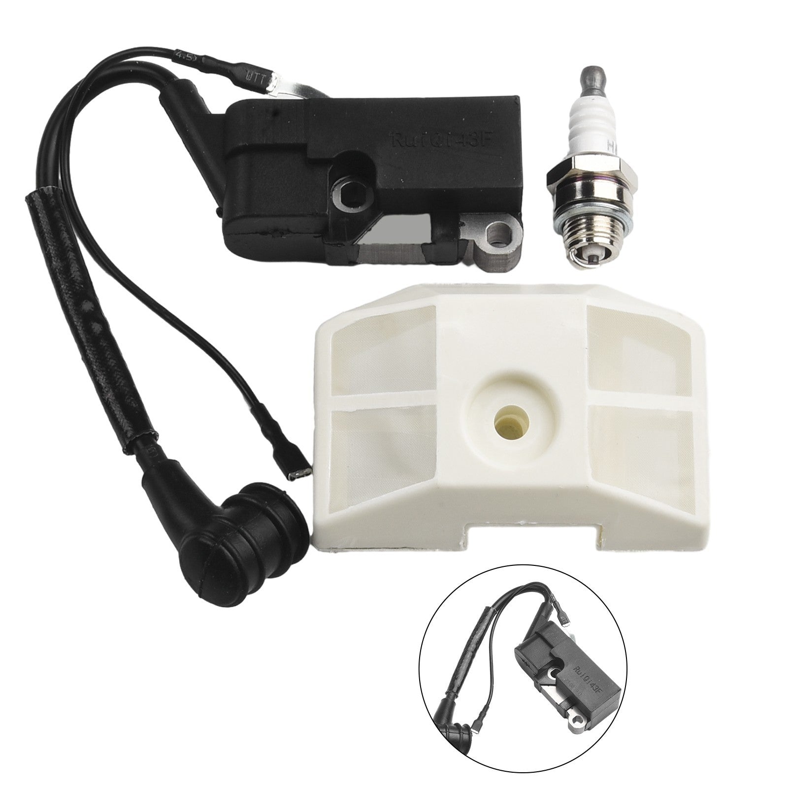 ya 17 Ignition Coil Air Filter Kit For 4500 5200 5800 45cc52cc58cc Chinese Chainsaw