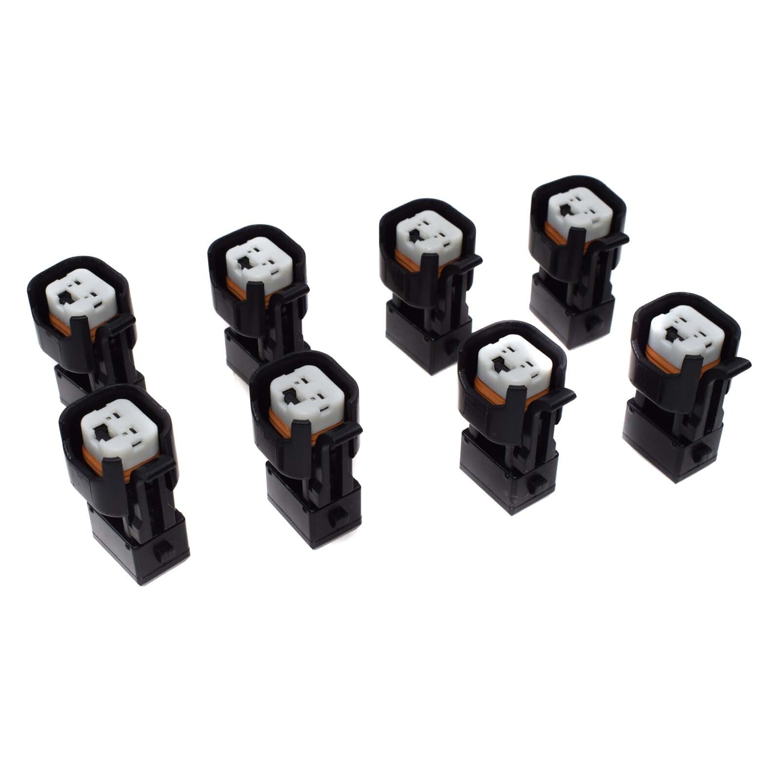 ya 1 8.5.1 8pcs fuel injector connector adapter for LS1 EV1 to EV6 EV14 USCAR LS2 LS3 LSX LT1
