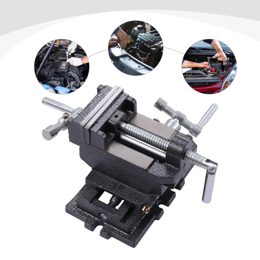 ya-26-7.28-3-CROSS-DRILL-PRESS-Vise-X-Y-Clamp-Heavy-Duty-Machine-Slide-Metal-Milling-2-Waya