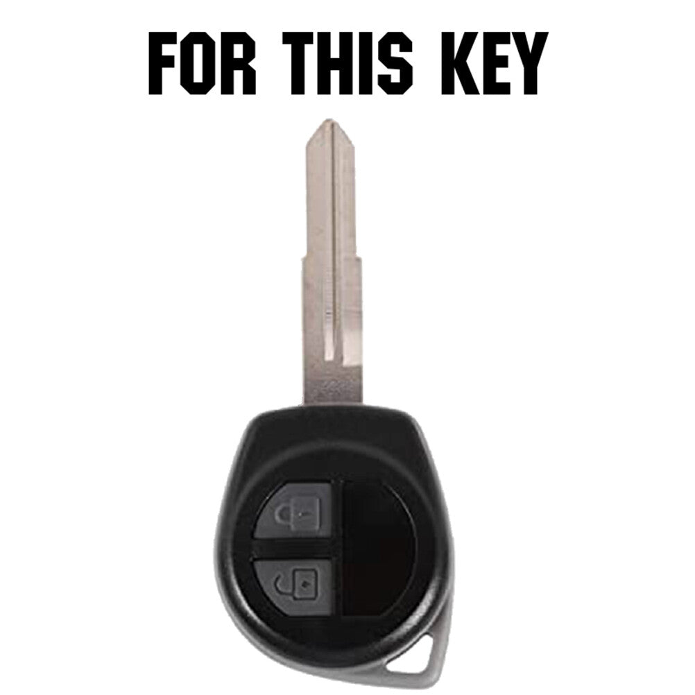 ya 5 8.7 for Suzuki Celerio Splash for Swift Alto Ignis Silicone Carbon Fiber Style 2 Button
