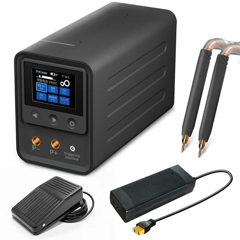 Spot Welder for Super Faraday Capacitors, Manual/Automatic Spot Welding