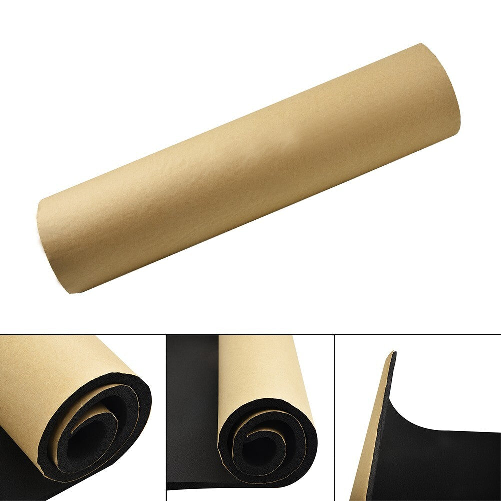 ya 5 8.7 100*50cm Thick Car Auto Sound Deadening Sound Insulation Rubber Hose Foam 8mm