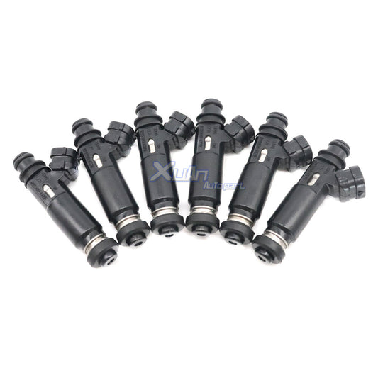 ya 1 8.12 baidi 195500-4370 6 x Fuel Injectors Nozzle for Montero Pajero 3.8 V6 03-06