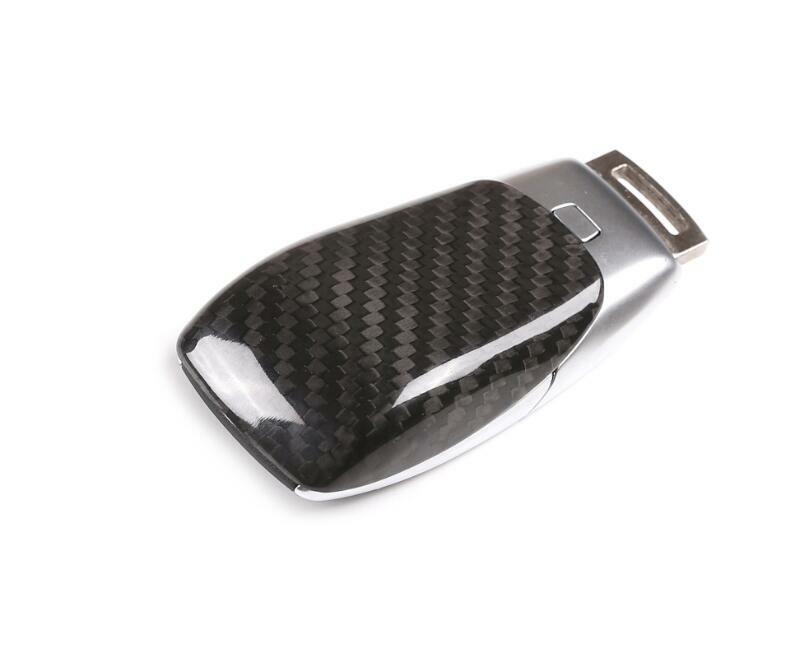 ya 5 8.7 carbon fiber key pouch protective cover sticker suitable for Mercedes-benz CES-Class