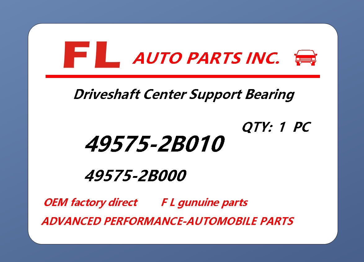 ya 5 8.7 for Hyundai Santa FE 2005 2006 2007 2008 2009 10 Center Support Bearing 49575-2B010