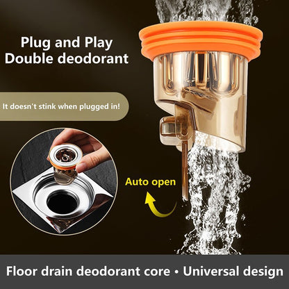 ya 14 Widely Applicable Floor Drain Core For DN40 Silicone Gasket 90 Opening