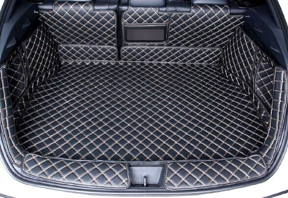 ya 7 6.10.3 Leather Pad Liner Mat Tray Trunk Floor Mat for BMW 4-Series Gran Coupe 2015-2021