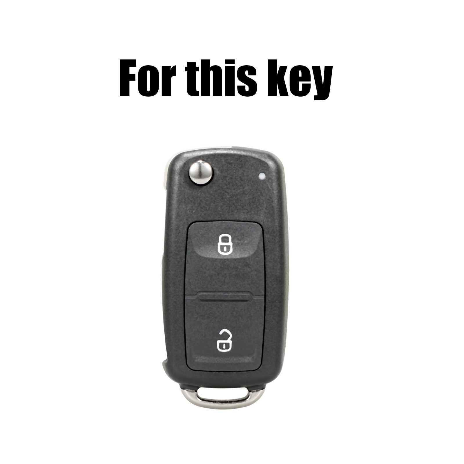 ya 5 8.7 Flip Key Fob 2Button for VW Transporter Polo for Golf Amarok Remote Key Case Cover