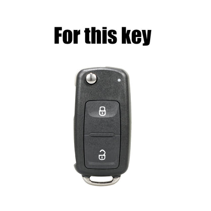 ya 5 8.7 Flip Key Fob 2Button for VW Transporter Polo for Golf Amarok Remote Key Case Cover