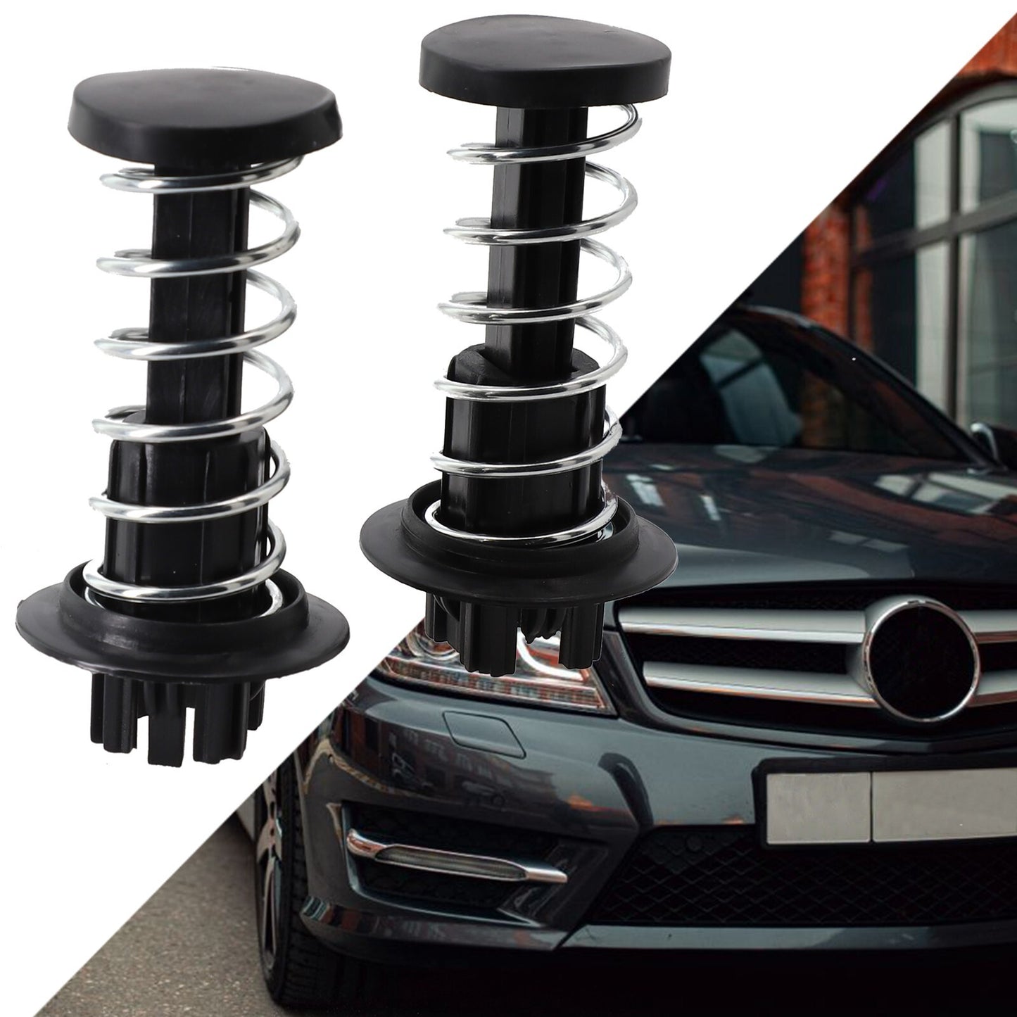 ya 1 7.4 2pcs FOR W204 W212 X204 C63 C250 C300 C350 Cover Springs Parts