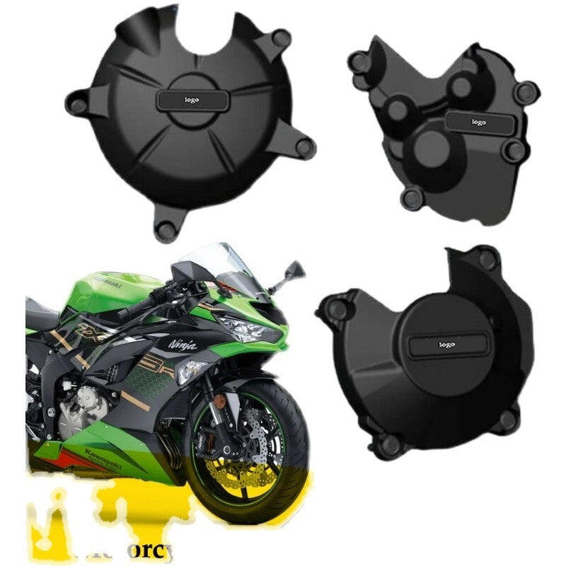 ya 27 7.20 For 2007-2024 for KAWASAKI ZX6R Engine Cover Stator Case Crash Slider Guard