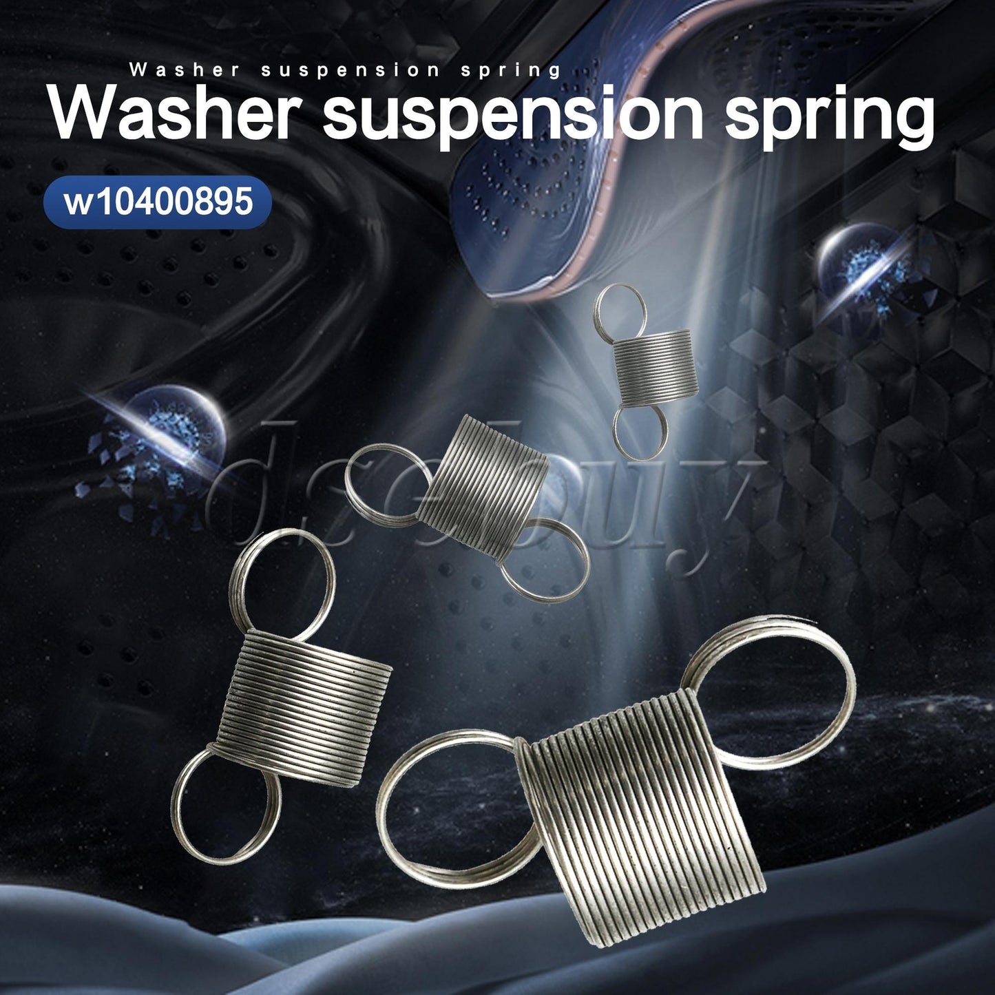 ya 26 4 Pieces Washer Tub Suspension Spring 1938554 Part Replacement for 