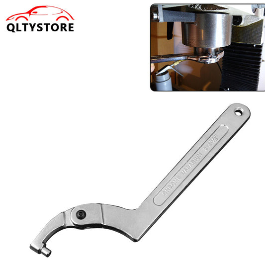 ya 1 7.3 Adjustable Hook Wrench 51-121mm C Round Spanner Tool Slotted Retaining Universal
