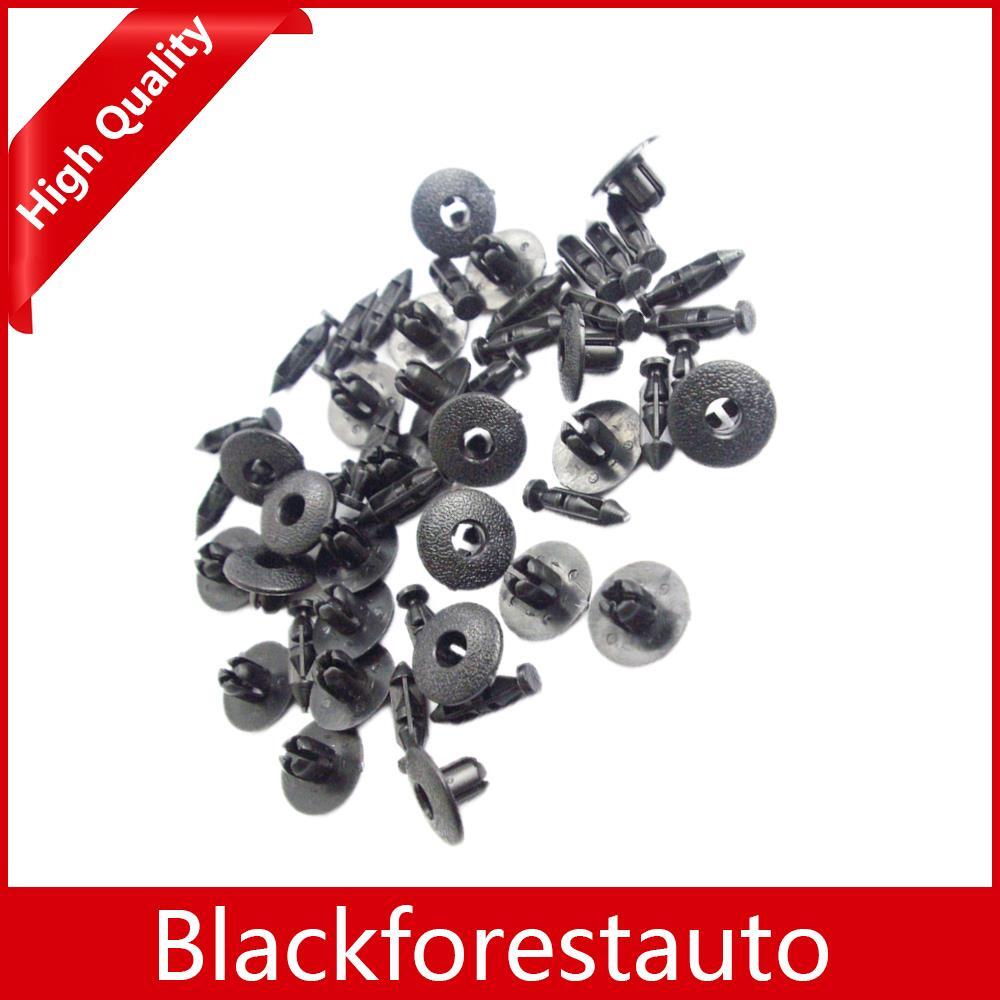 ya 27 6.18.2 25Pcs For XC40 Fender Liner Under Cover Splash Shield Push-Type Retainers Clips