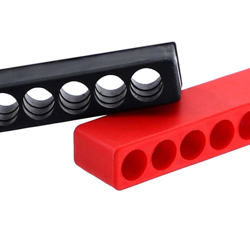 ya 26 4Pcs Tool Organizer Strips 10 Slots for Hexago l Screwdriver Drill Bit Storage