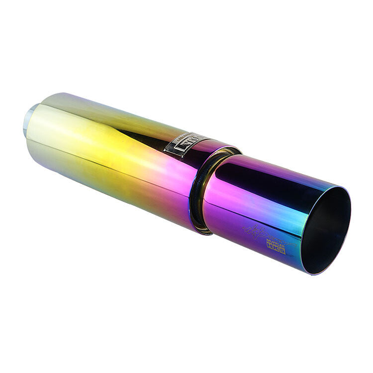 ya 1 7.4 2.5'' inlet Straight Flow Racing Muffler 3.5'' Outlet Body 5'' 500mm