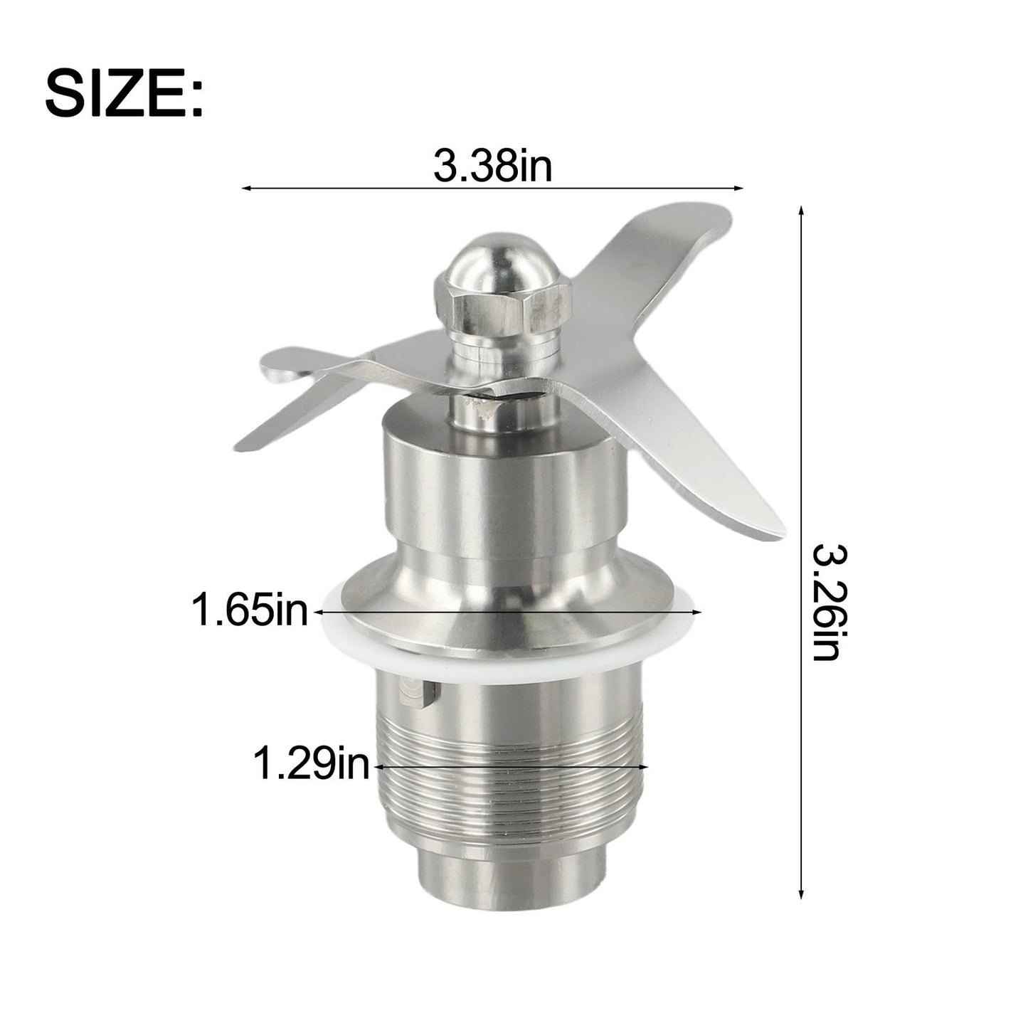 ya 26 For Waring CB6 CB10 CB15 Replacement Blade Assembly for Smooth Blending