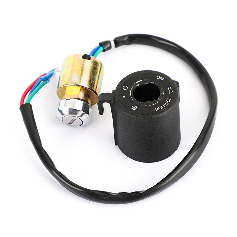 ya 4 6.22 Ignition Key Switch Tail Box Lock For FXRS Conv Low Rider Convertible 1991 - 1992