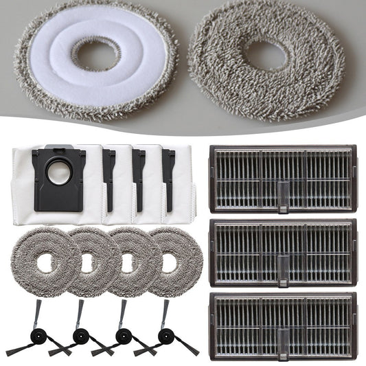 ya 25 For MOVA P10 Pro For Ultra Accessories Side Brush Filter Mop Cloth Dust Bag Kit