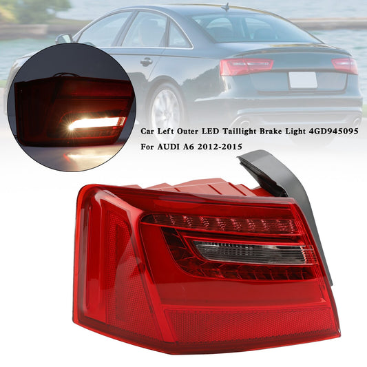 ya 1 8.5.1 Car Left Outer LED Taillight Brake Light 4GD945095 for AUDI A6 2012-2015 U1