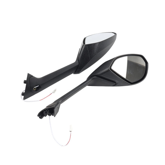 ya 4 6.21 Rear View Mirror W/ Turn Signal for Ducati Panigale 1199 1199S 1199R 899 12-2015