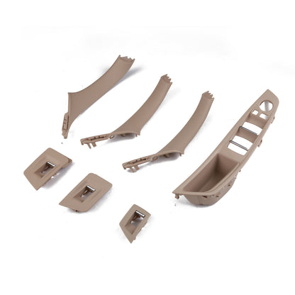 ya 5 8.7 Beige door handle recessed handle switch panel suitable for BMW 520i 2010 - 2016 