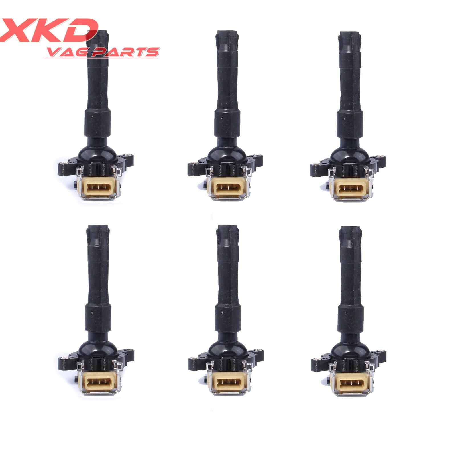ya 5 8.7 6-Pack Ignition Coil Kit for BMW E36 E38 E39 E46 530i 840ci 740i 12131748018