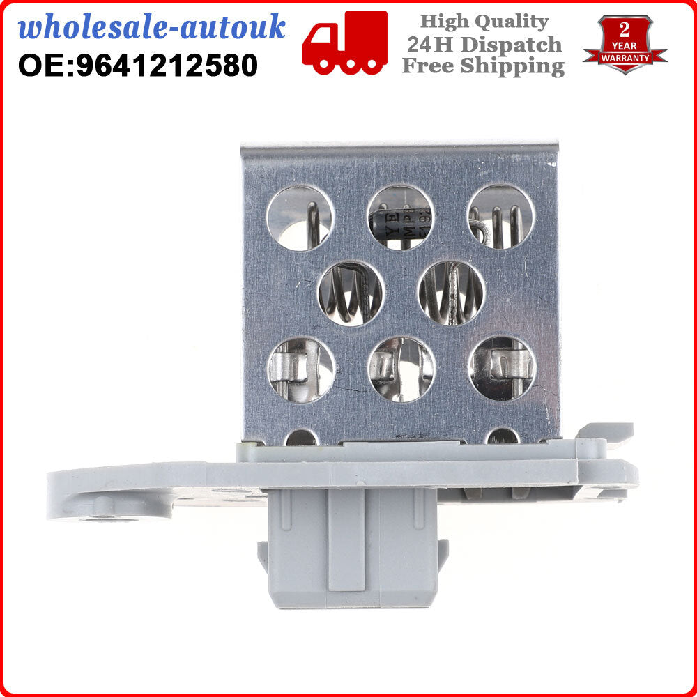 ya 5 8.7 Radiator Fan Resistor for Citroen C5/C8/Berlingo/Xsara/Picasso 1267A9 9641212580