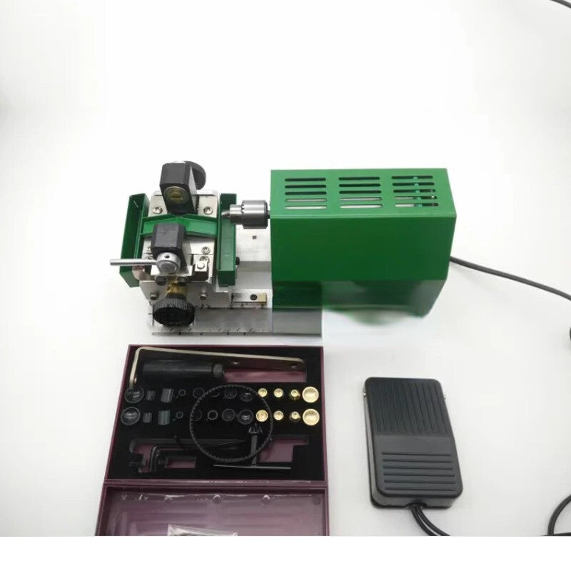 ya 26 Multifunctio l Drilling Seat Bu ha Bead Punch Hole Clamping Table Machine