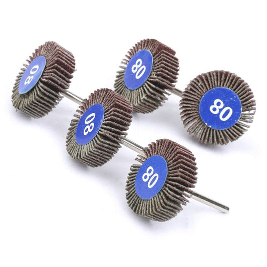 ya 25 Sandpaper Flap Wheels For Rotary Tool 5pcs Paint Removal Polishing Sanding