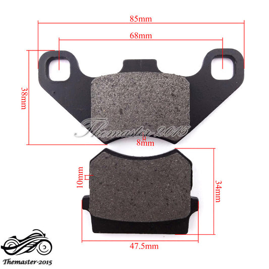 ya 1 7.8 Disc Brake Pads Shoes For 50 90 110 125cc Kazuma Falcon ATV Roketa Sunl Taotao