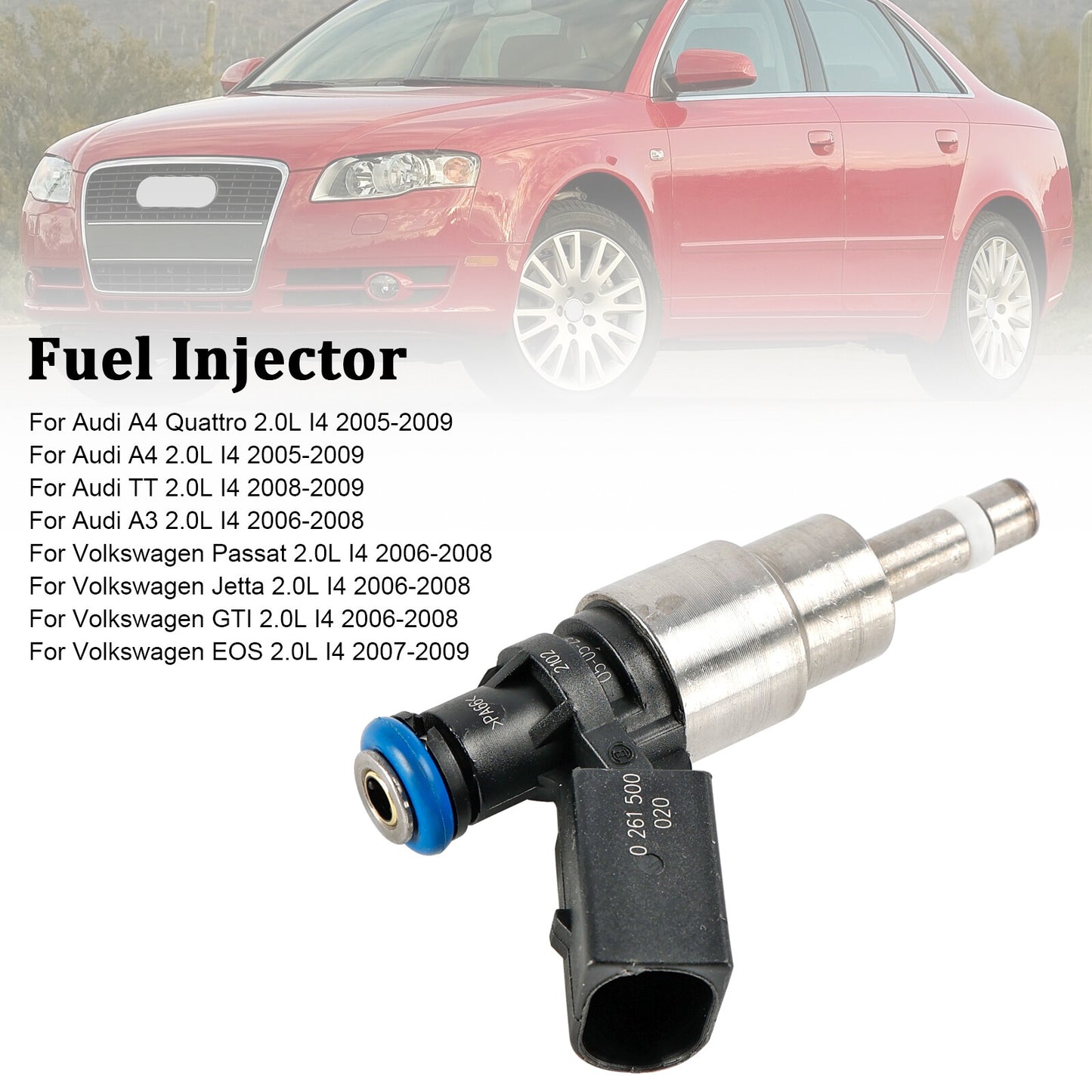 ya 1 8.12 baidi 1PCS Fuel Injector 06F906036A for Audi A3 A4 A6 for VW for Golf for Passat 2.0 Tfsi