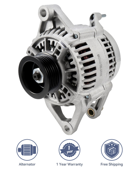 ya 27 7.2 New Alternator 10463835 Fit for 1991-1998 for Jeep Cherokee Sport Utility L4 4.0L