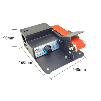 ya 17 0-10000RPM Abrasive Belt Sander Speed Adjustable Fixed Angle Polishing Machine