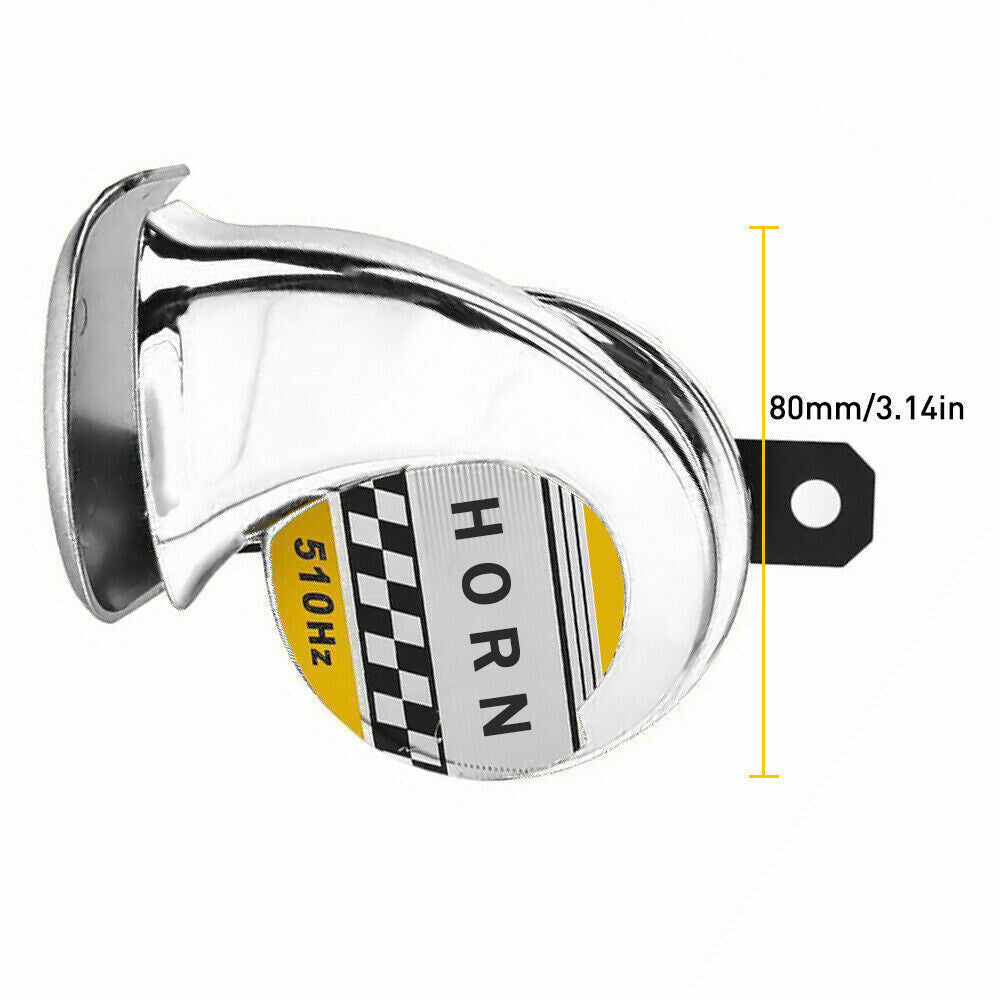 ya 5 8.7 Motorcycle Snail Air Loud Horn 130DB for Motorcycle Car Boat SUV RV 12V