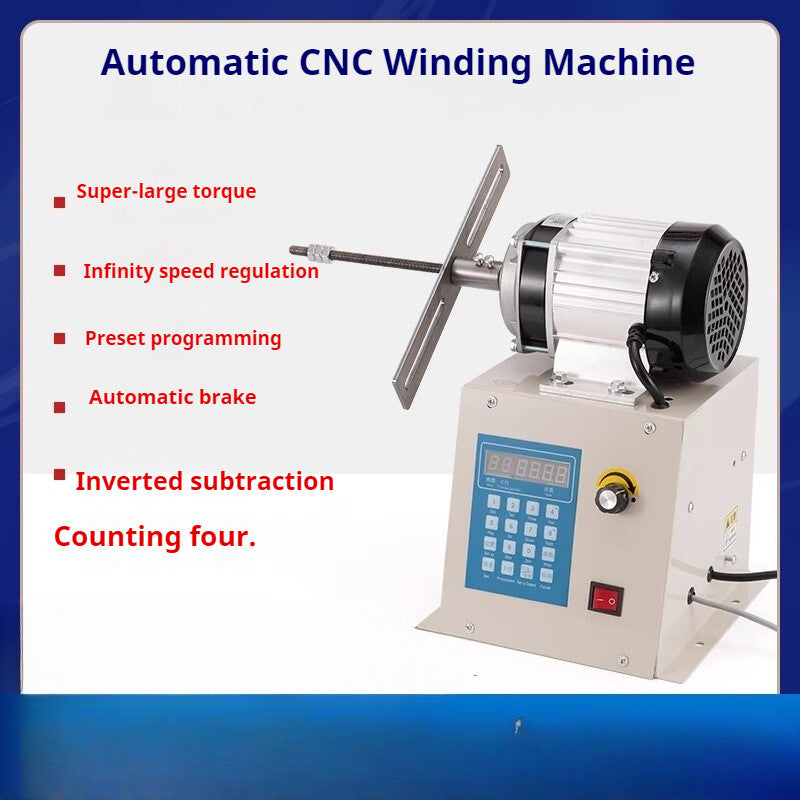 800W CNC Electric Winding Machine High Torque Winding Machine High Torque
